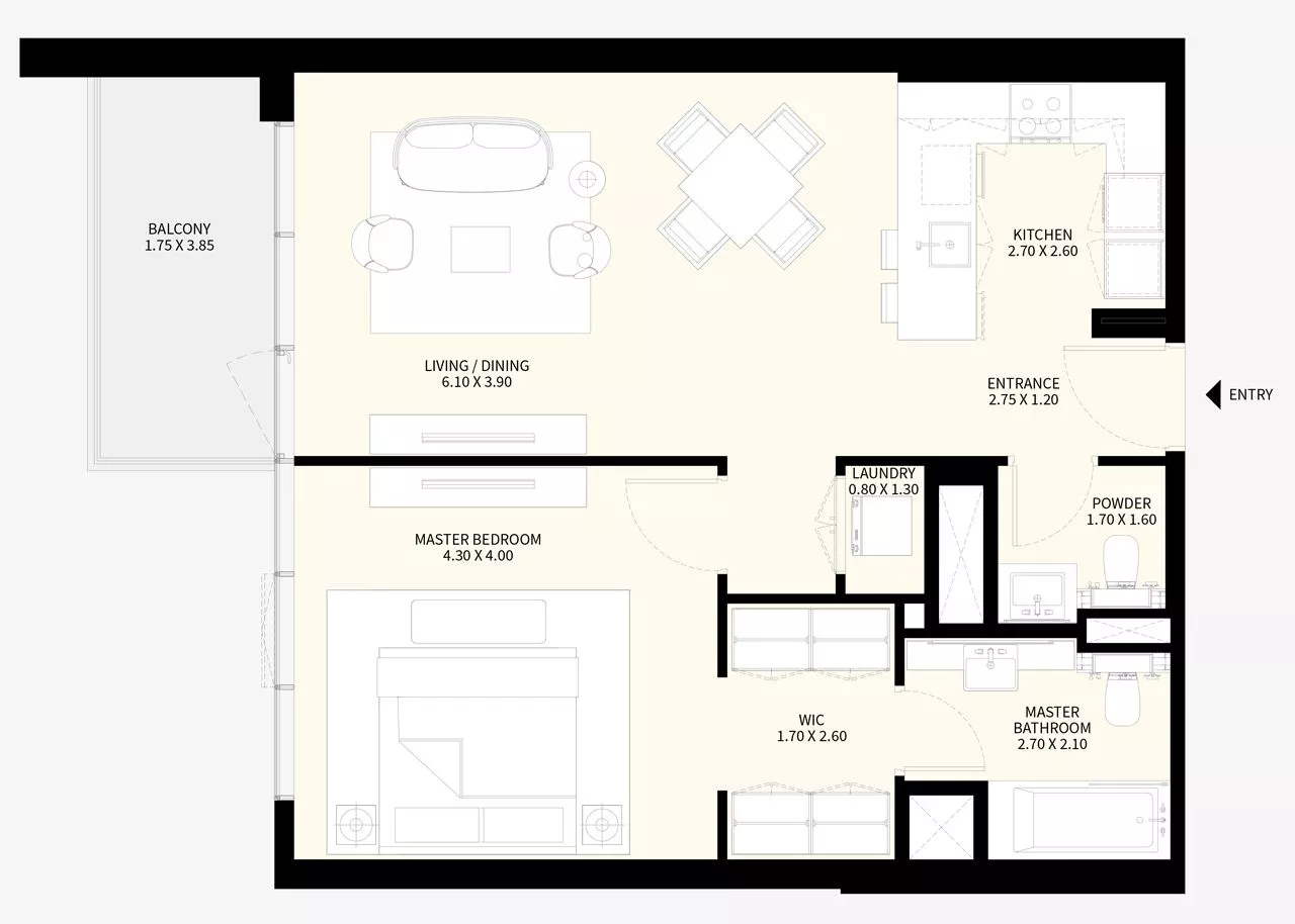 1 Bedroom