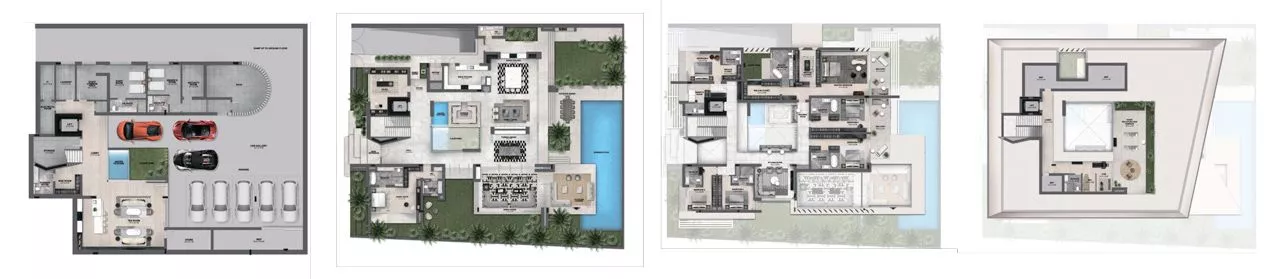 7+ Bedrooms