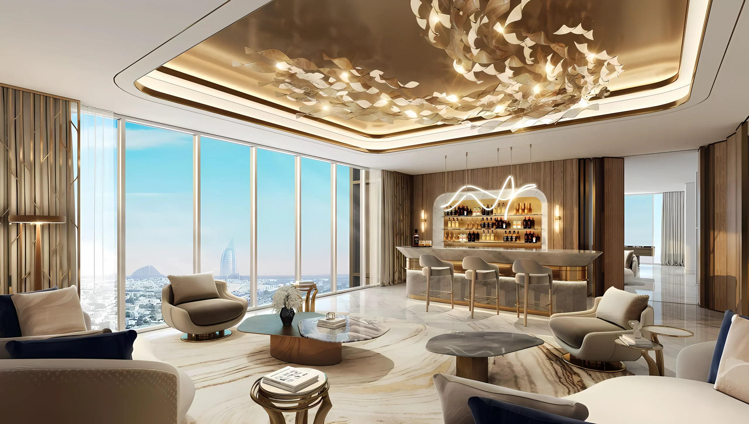 Fairmont Residences Dubai Skyline 3
