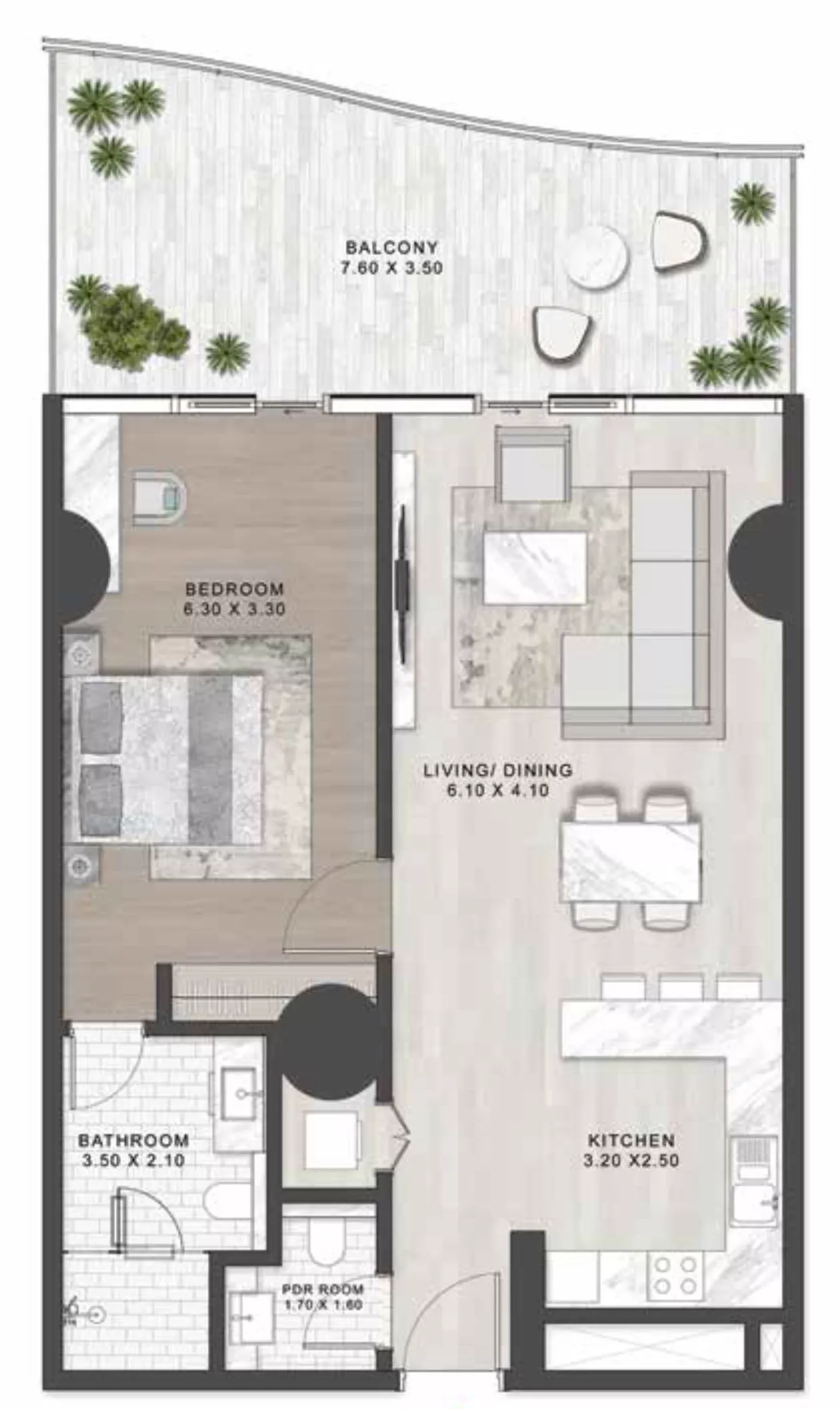 1 Bedroom