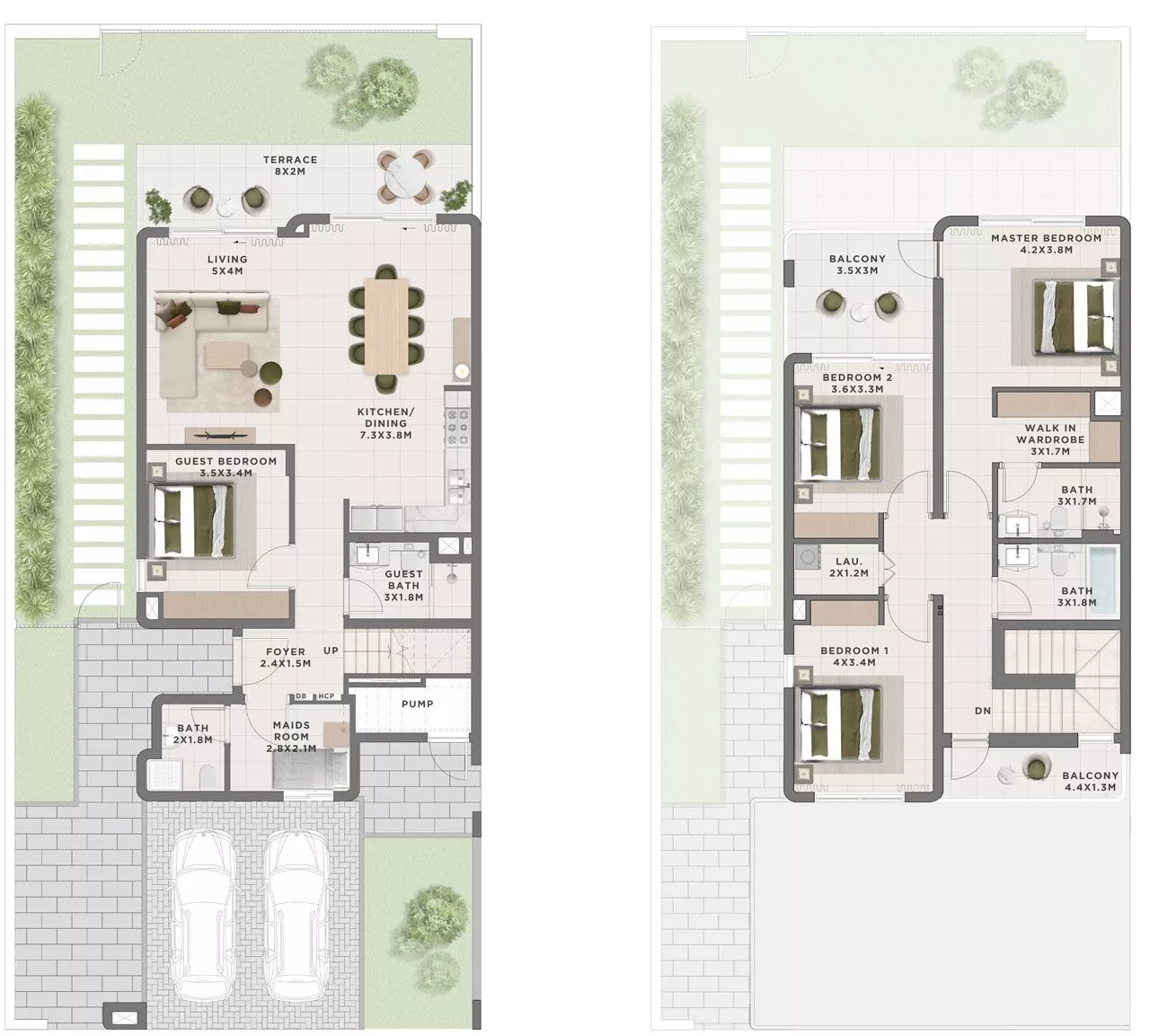 4 Bedrooms