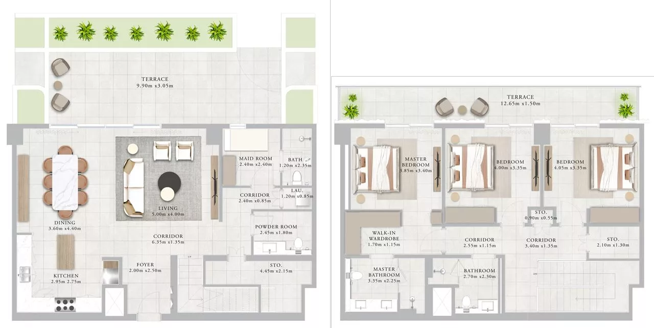 3 Bedrooms