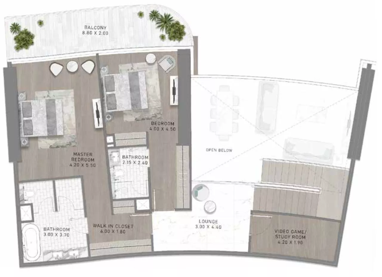 3 Bedrooms
