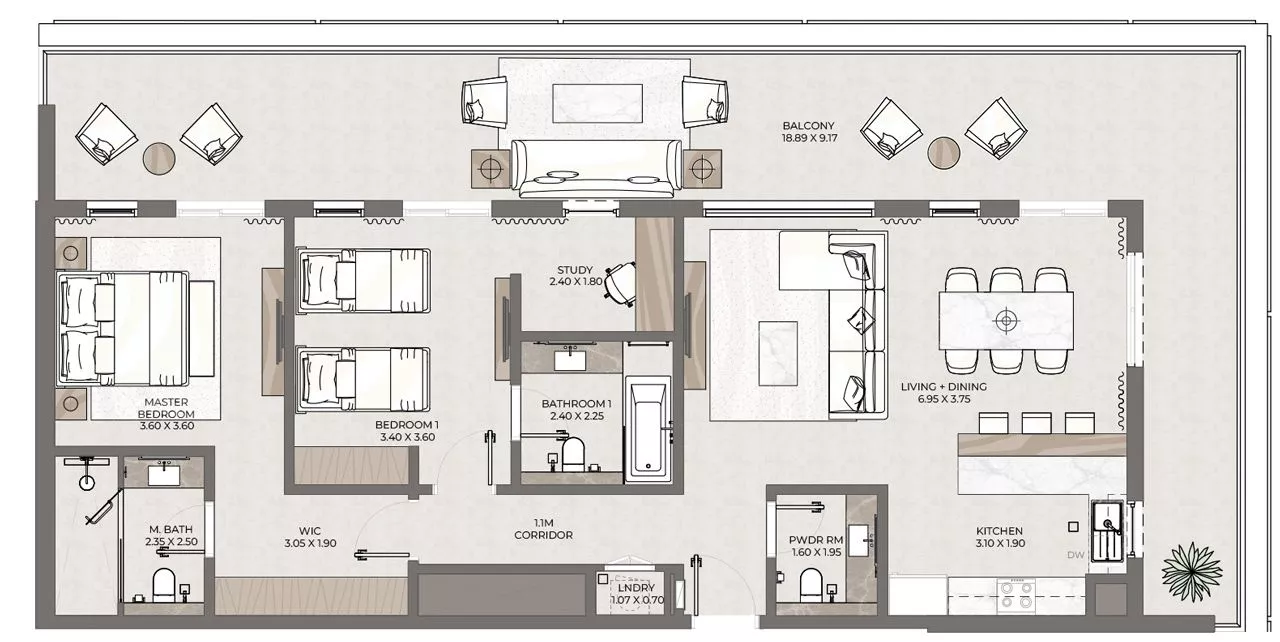 2 Bedrooms