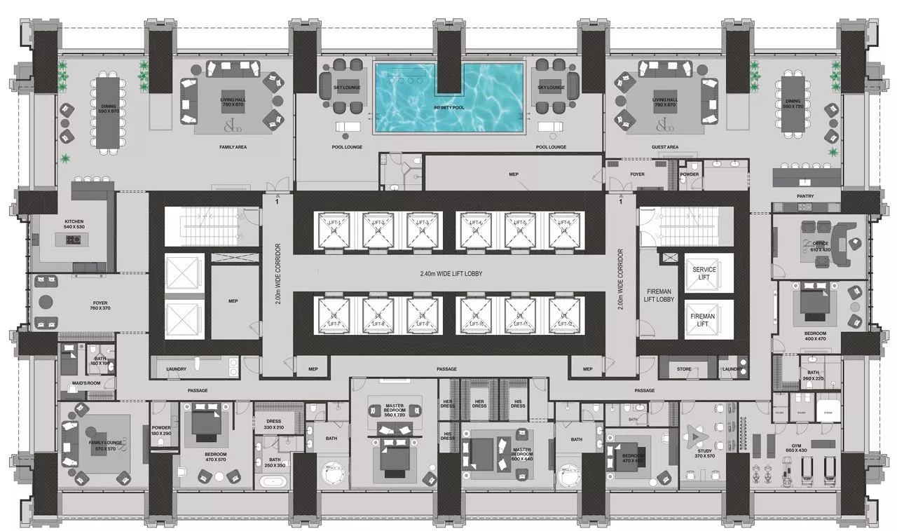 5 Bedrooms