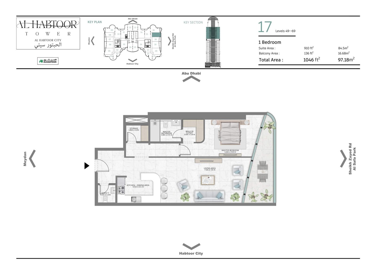 1 Bedroom