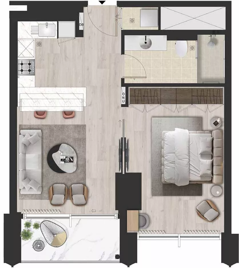 1 Bedroom