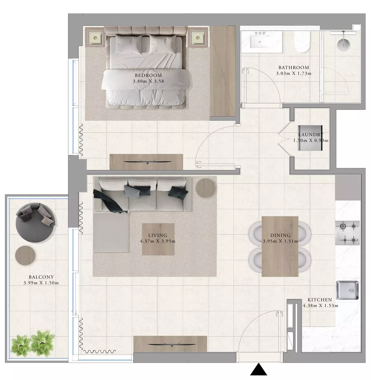 1 Bedroom