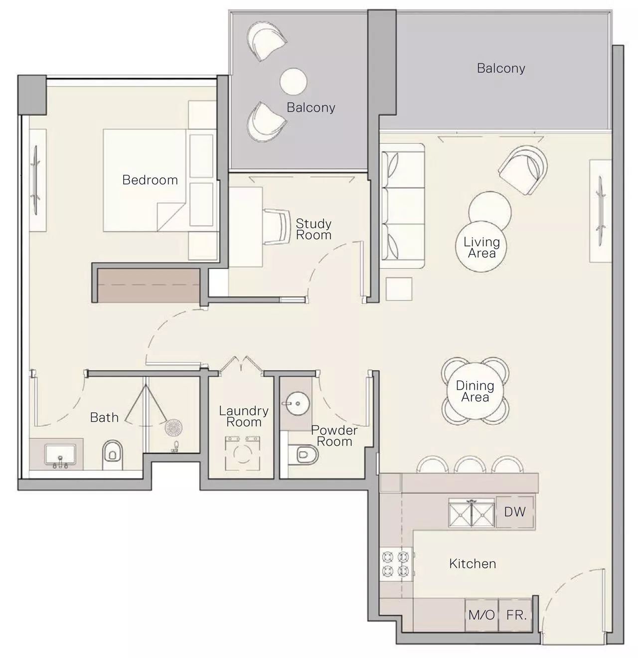 1 Bedroom