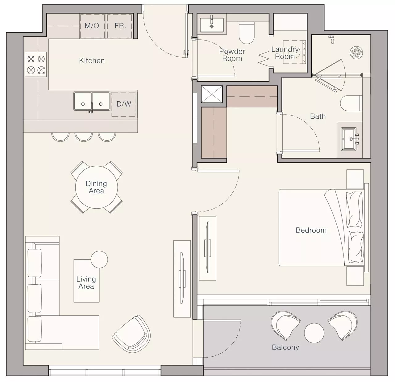 1 Bedroom