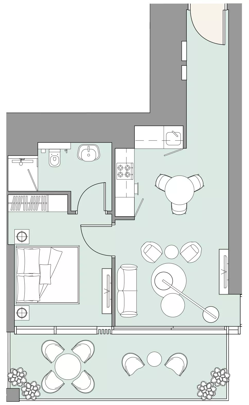 1 Bedroom