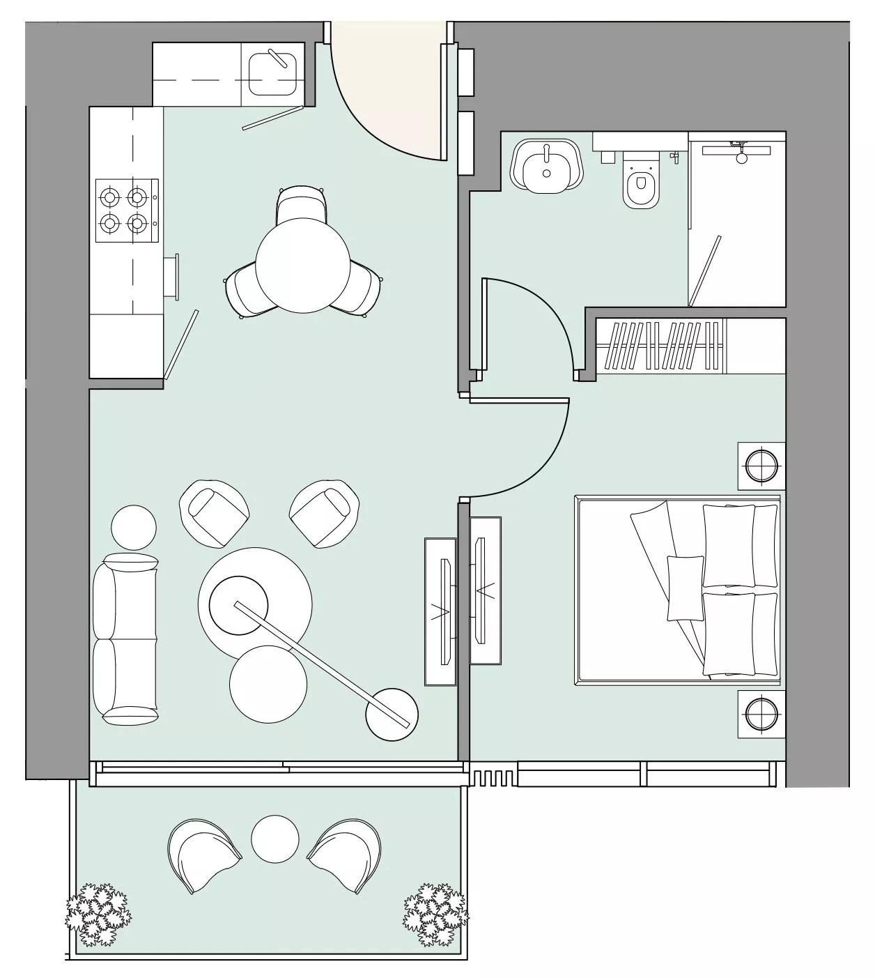 1 Bedroom