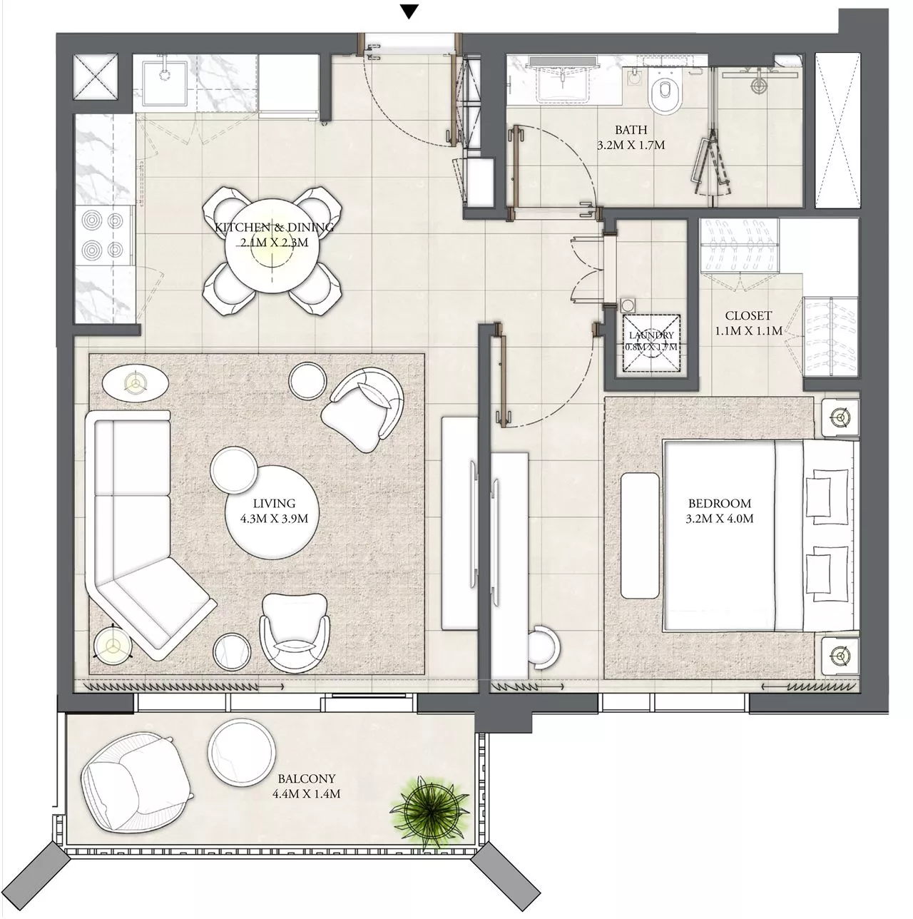 1 Bedroom