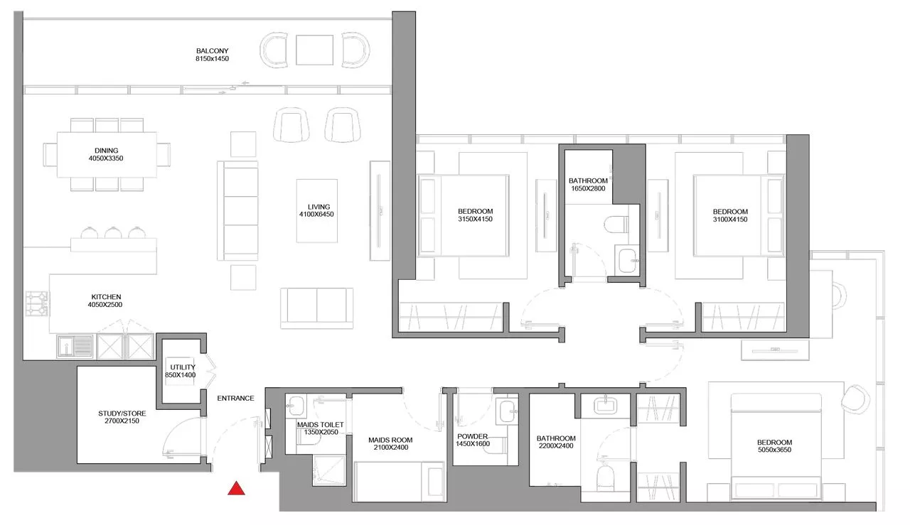 3 Bedrooms