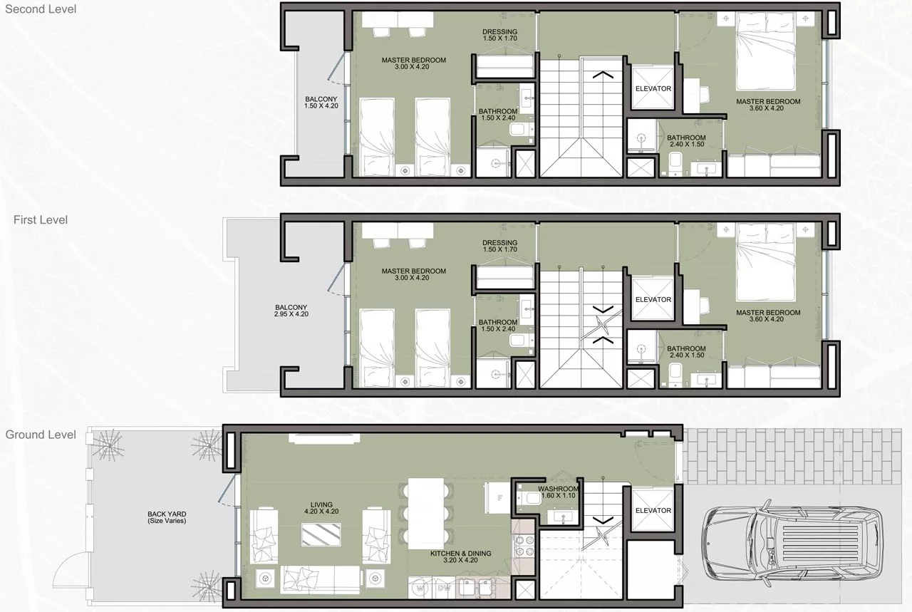 4 Bedrooms