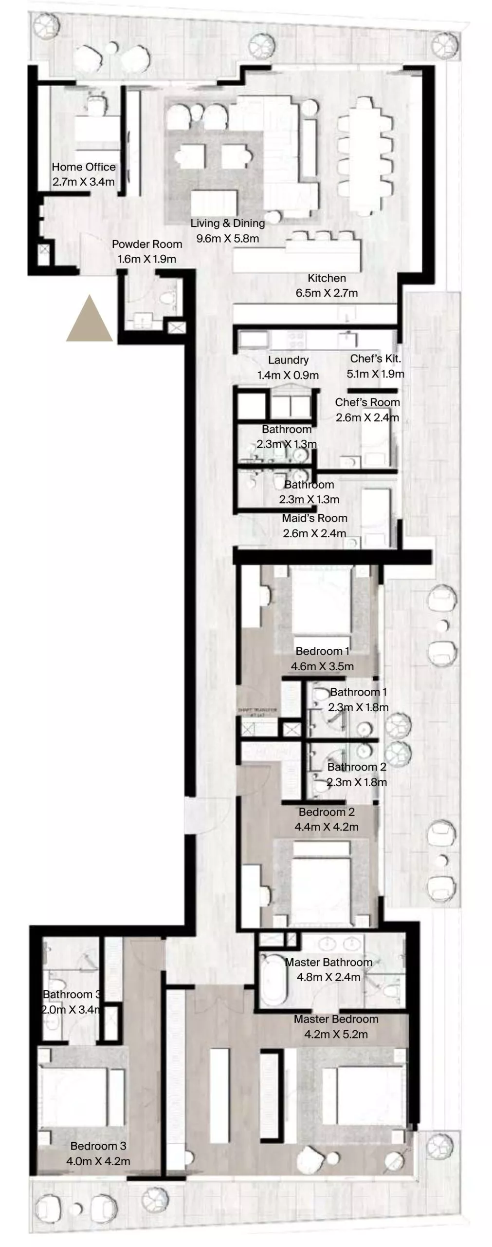 4 Bedrooms