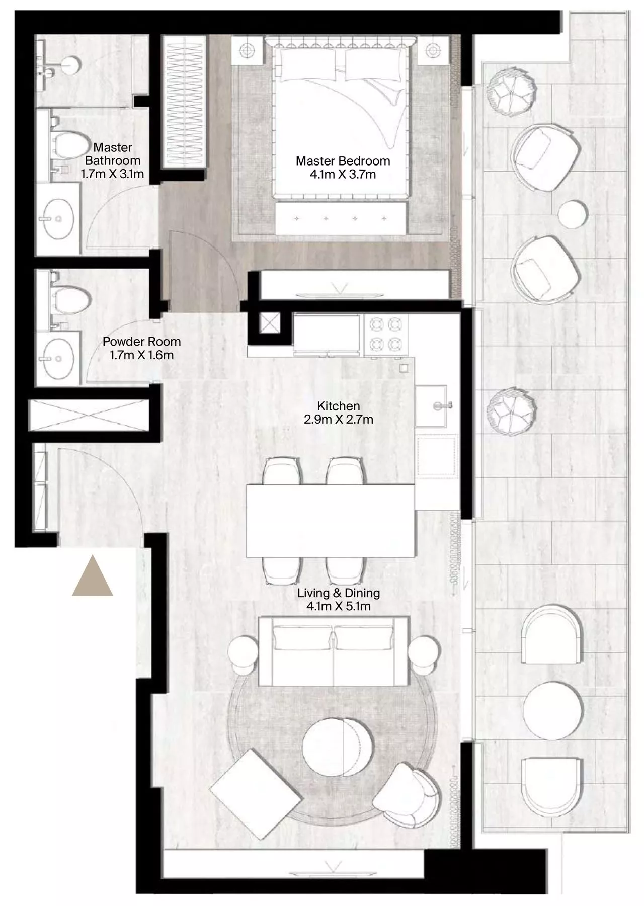 1 Bedroom