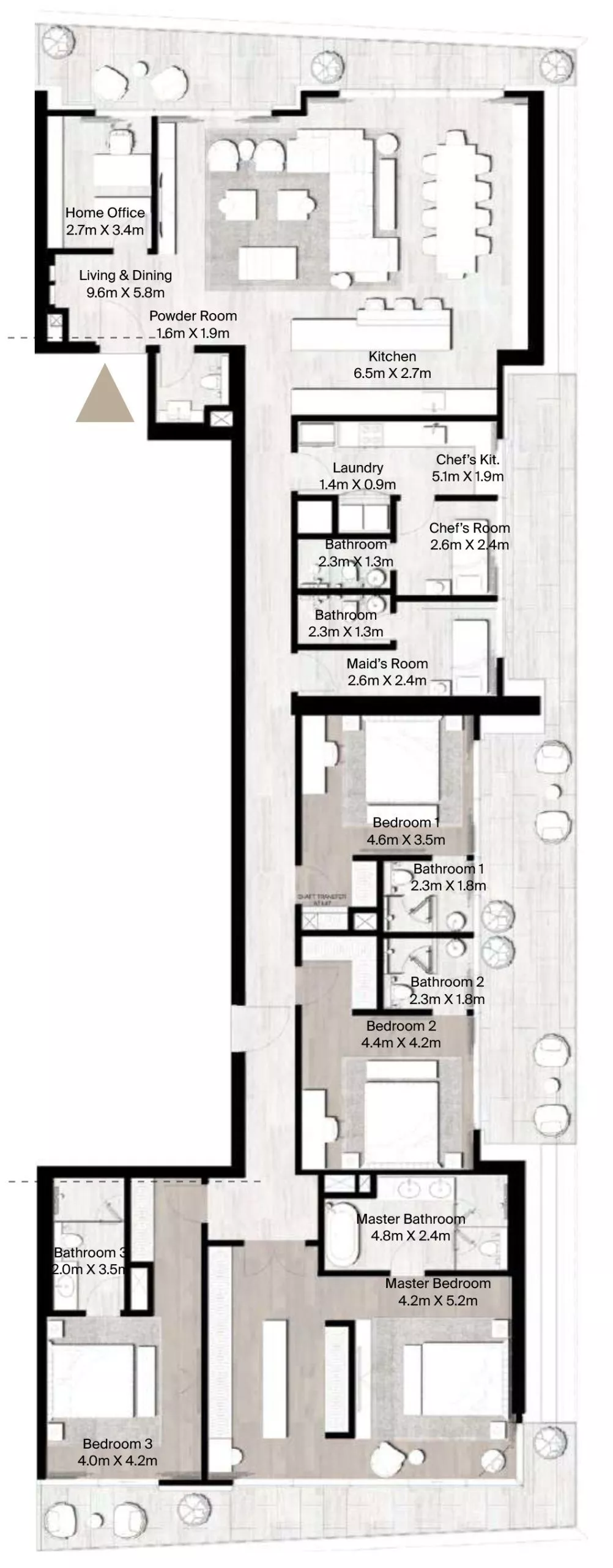 4 Bedrooms