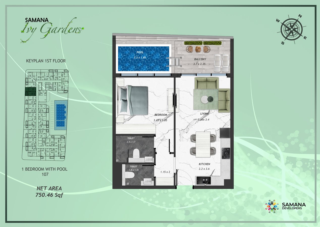 1 Bedroom