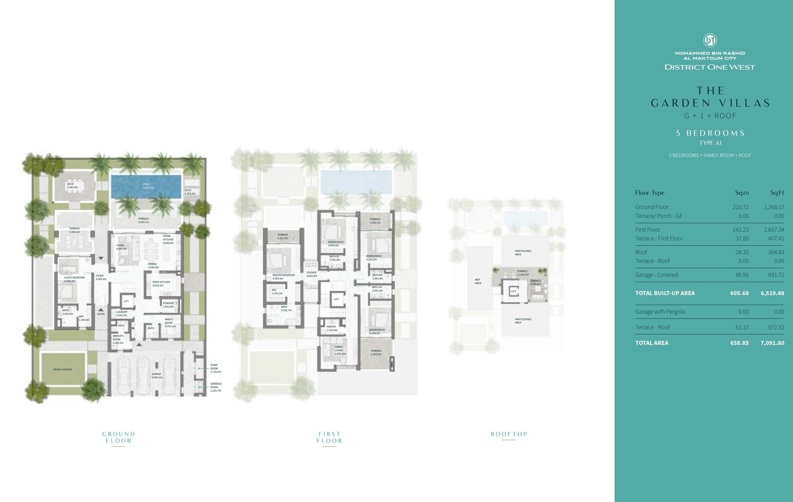 5 Bedrooms