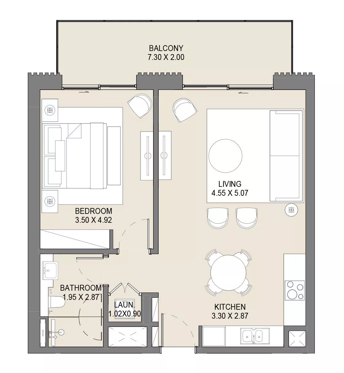 1 Bedroom
