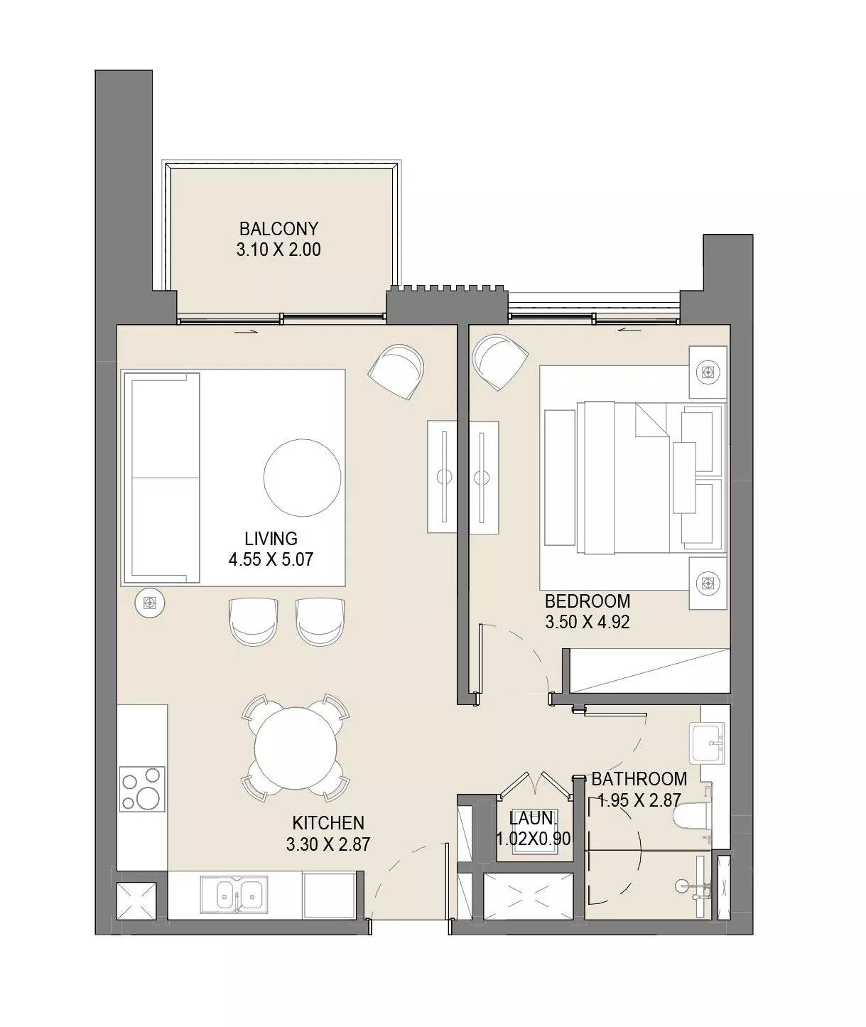 1 Bedroom