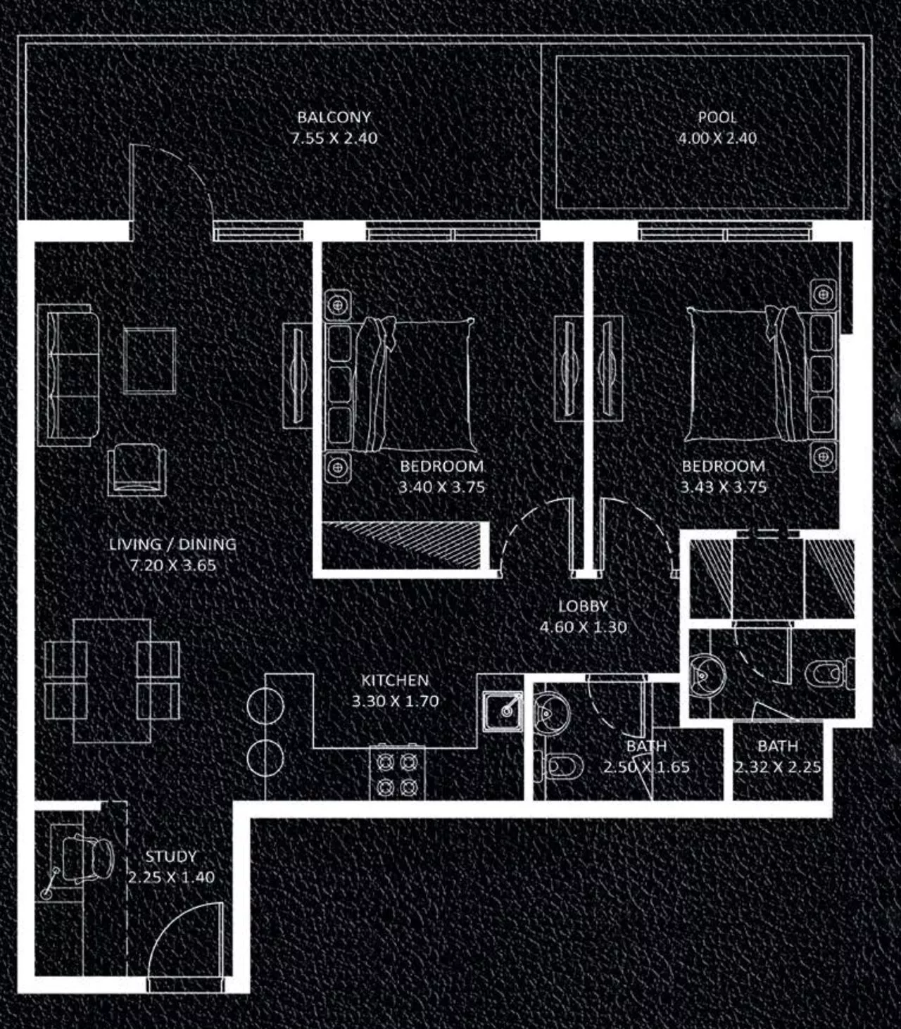 2 Bedrooms