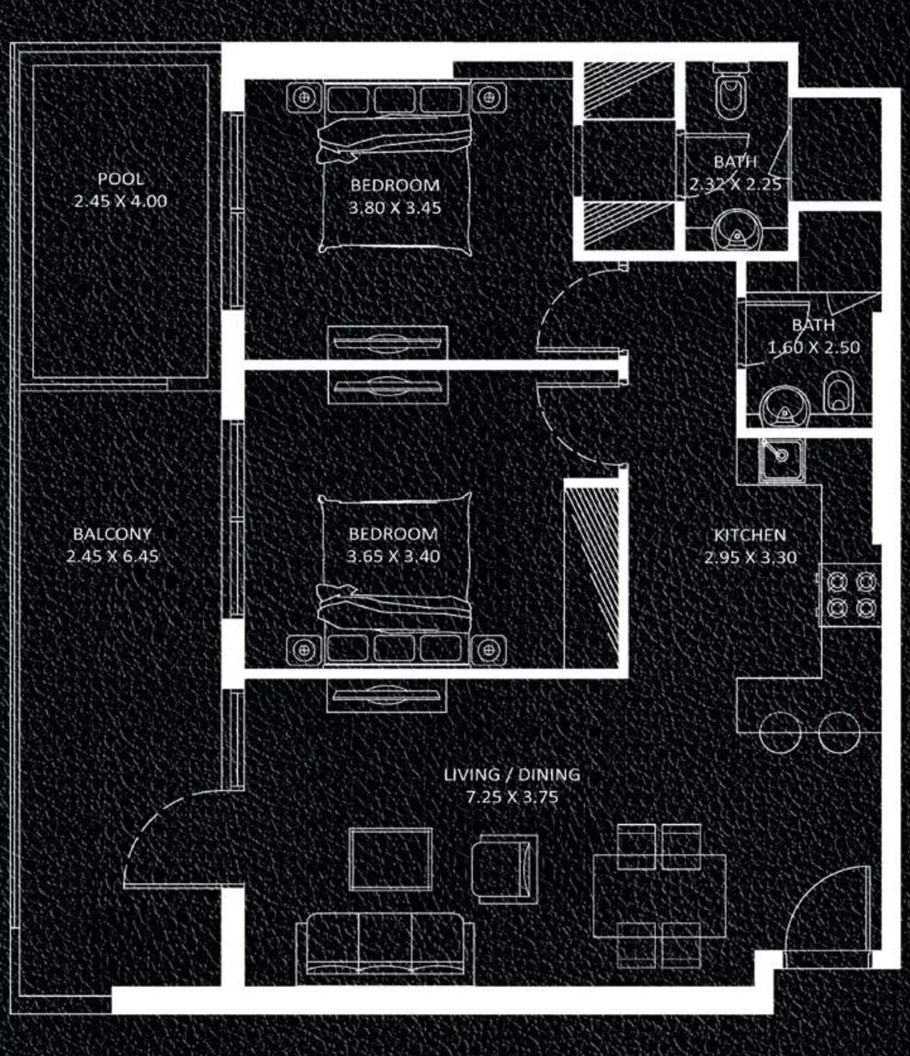 2 Bedrooms