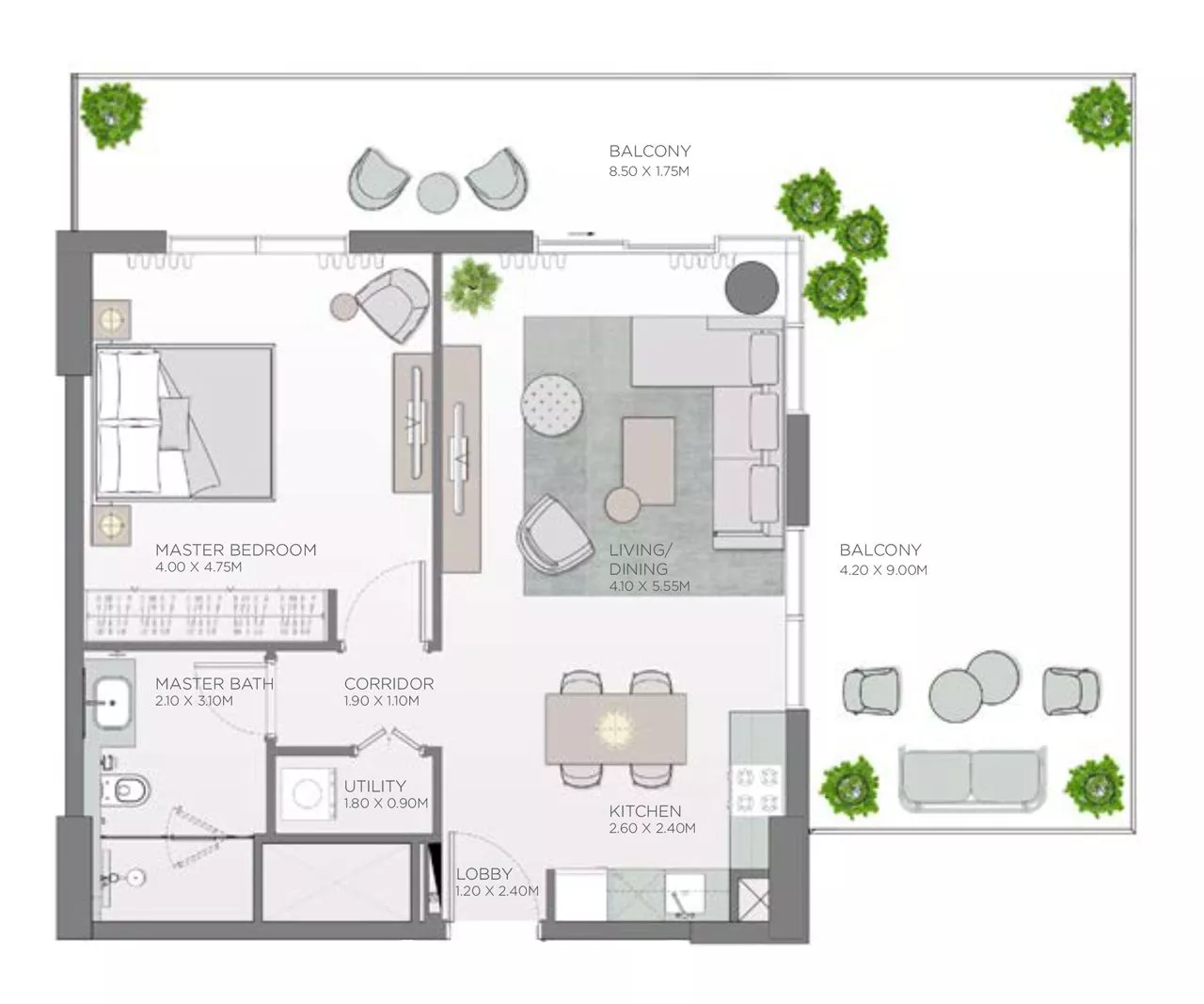 1 Bedroom