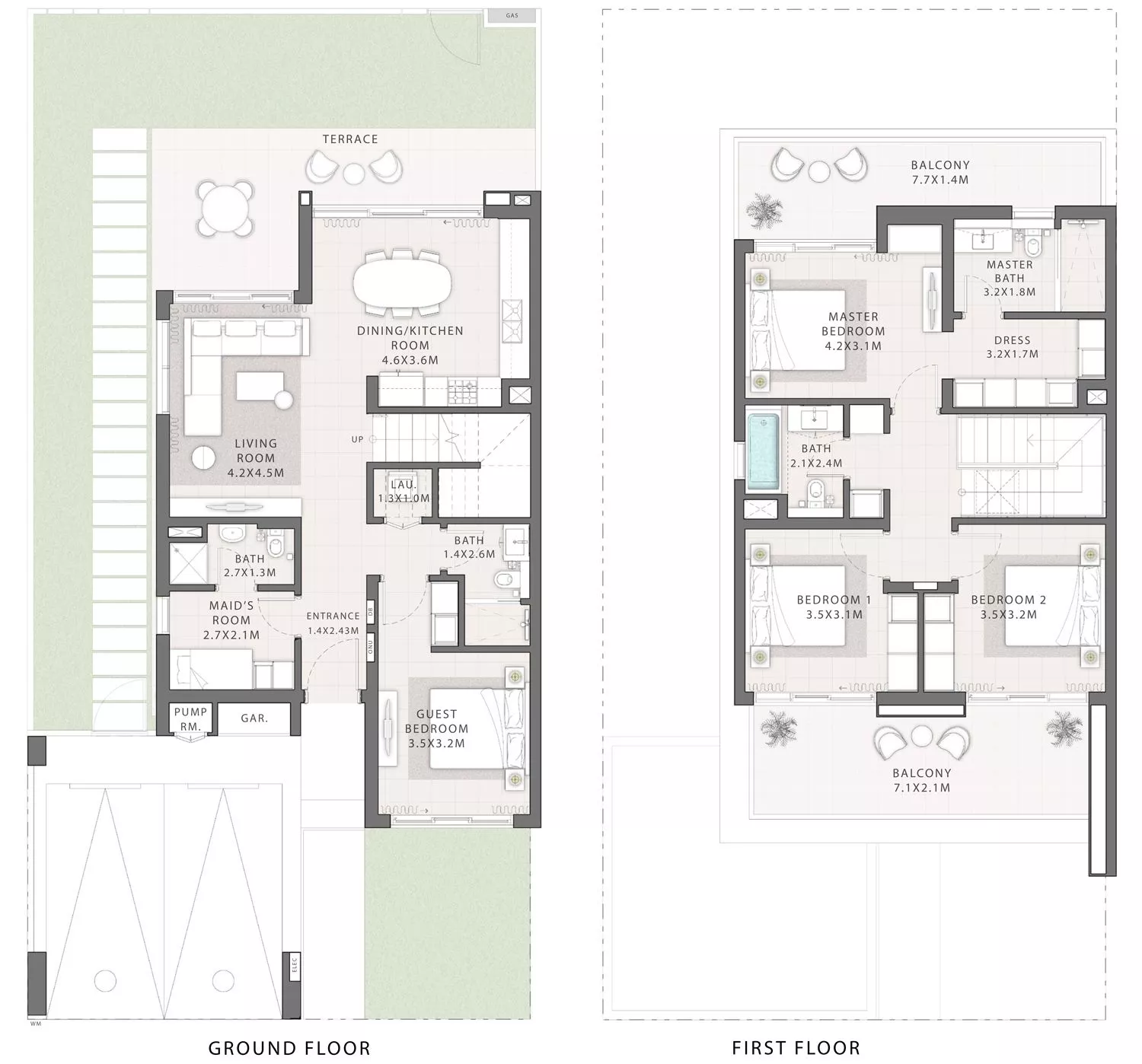 4 Bedrooms