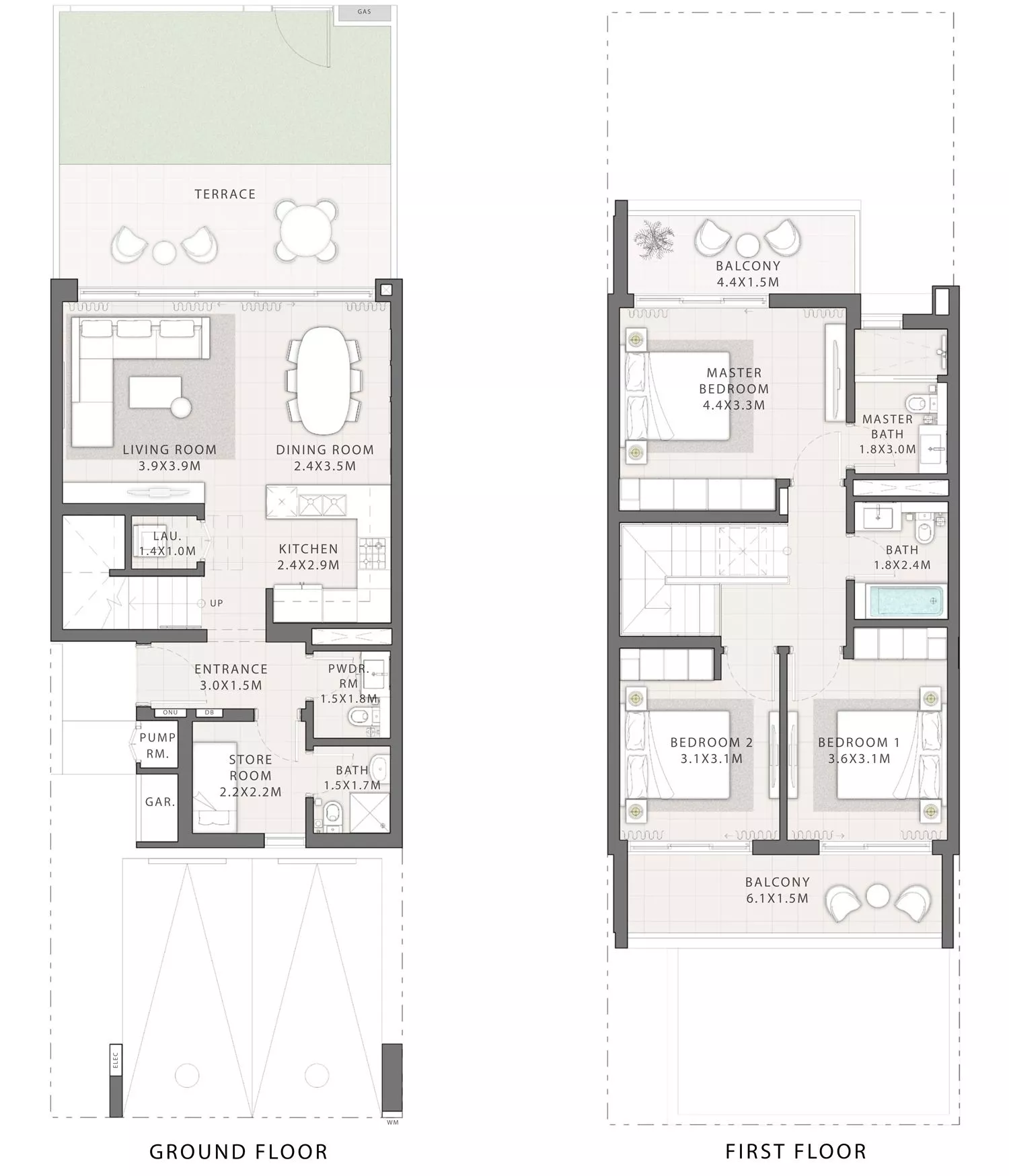 3 Bedrooms