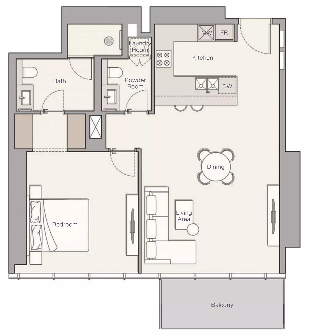 1 Bedroom