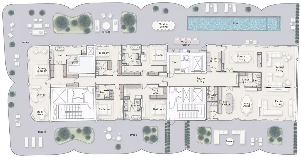 5 Bedrooms
