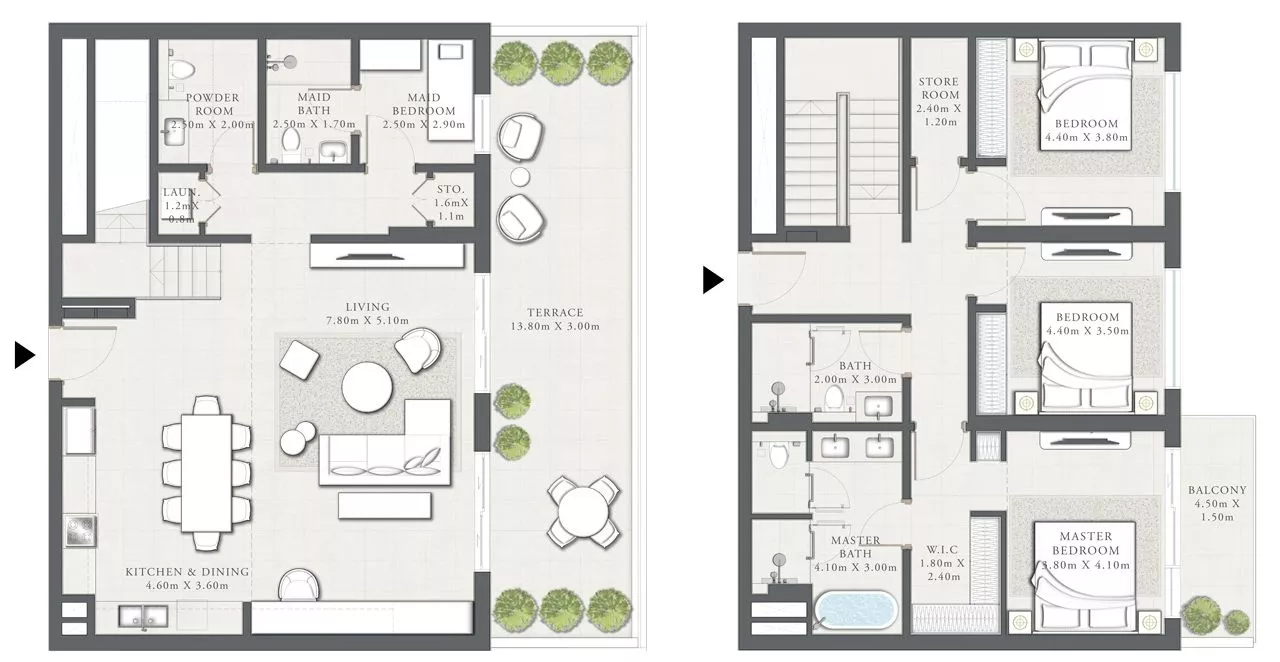 3 Bedrooms