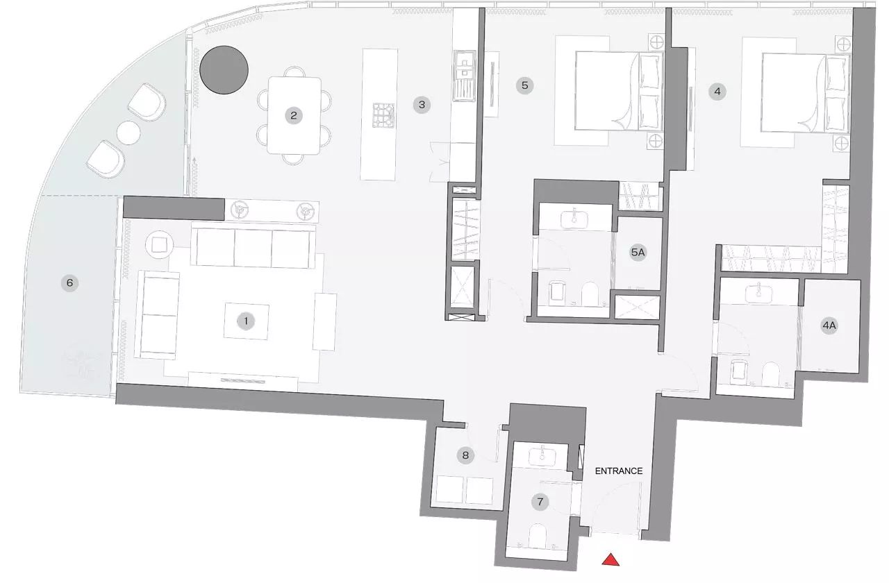 2 Bedrooms