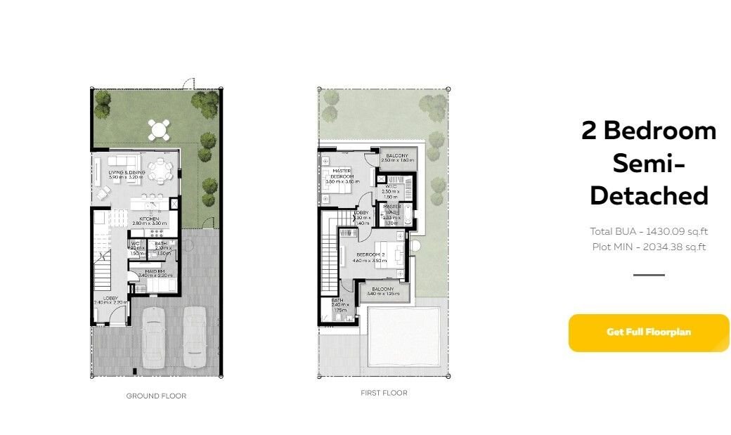 2 Bedrooms