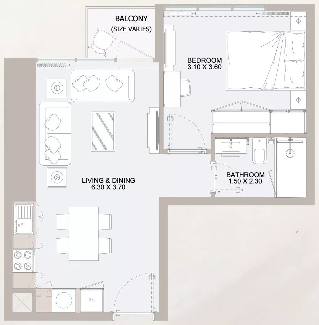 1 Bedroom