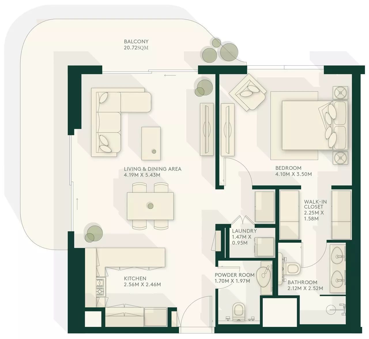 1 Bedroom