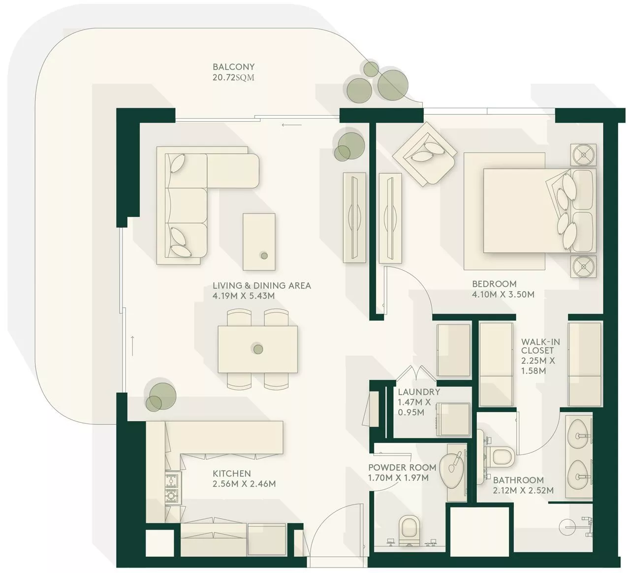 1 Bedroom