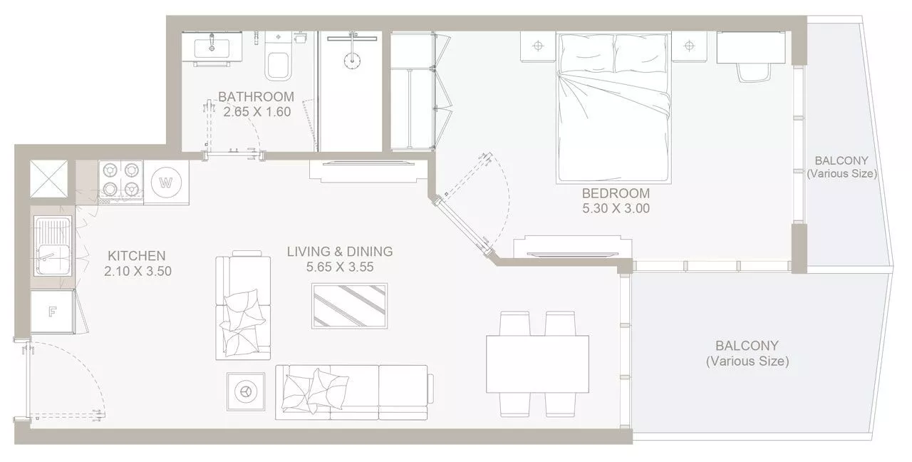 1 Bedroom