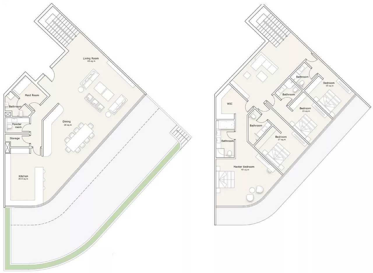 4 Bedrooms