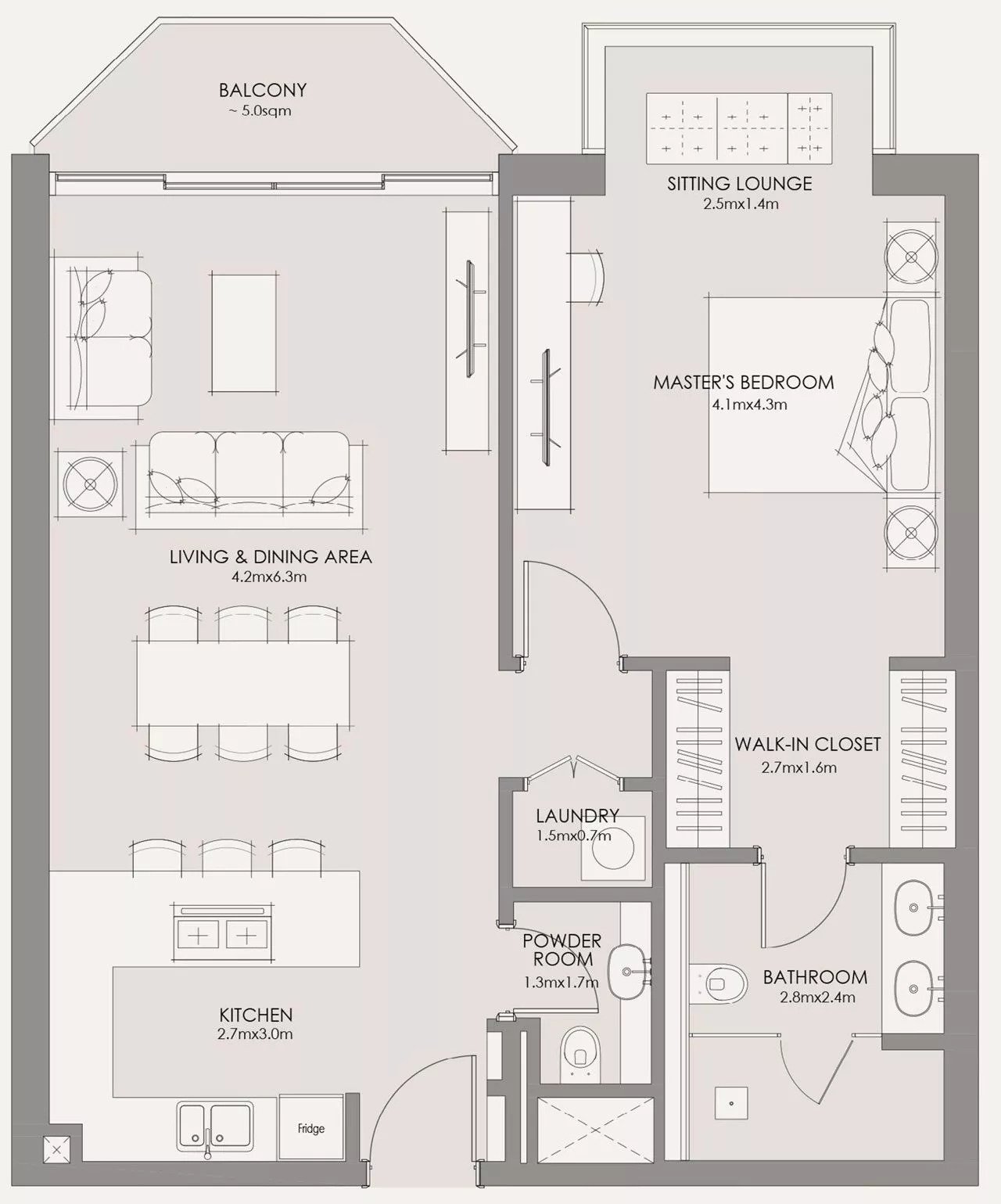 1 Bedroom