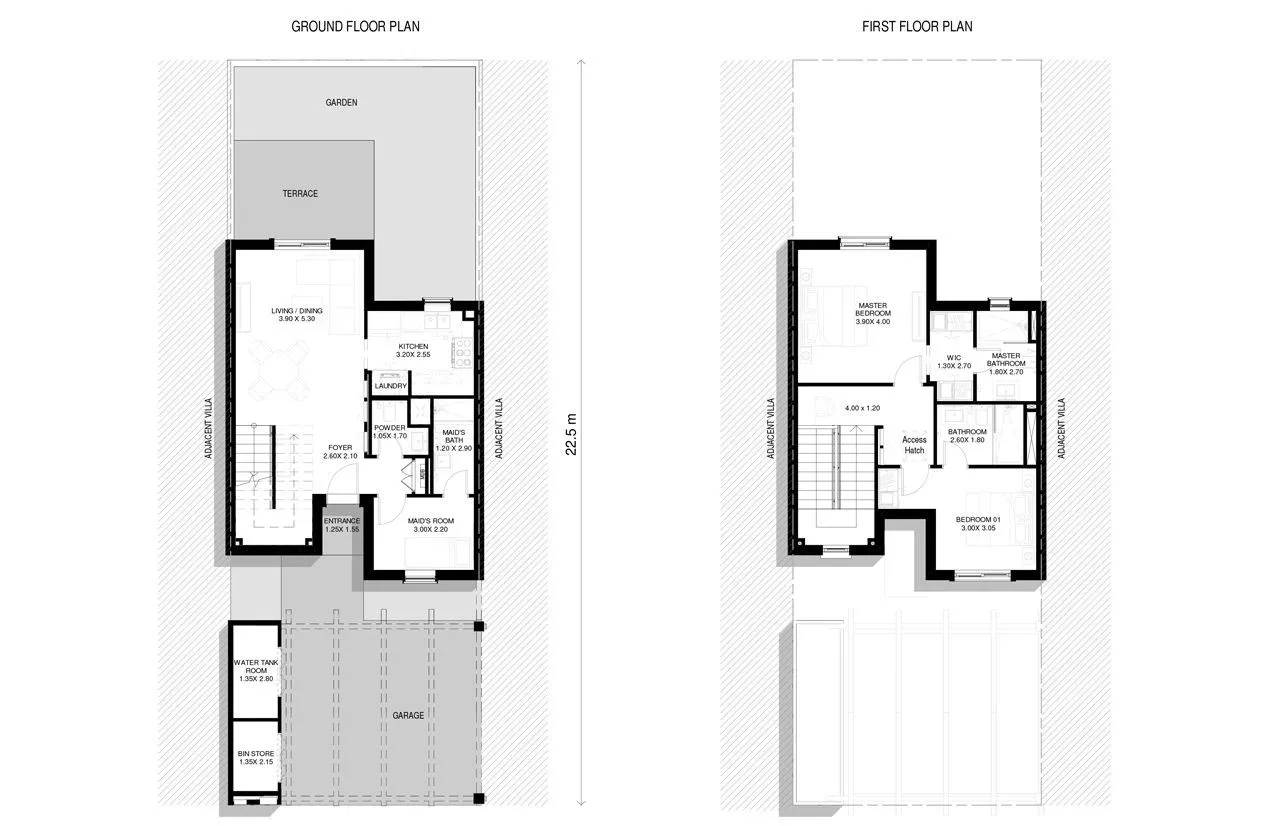 2 Bedrooms