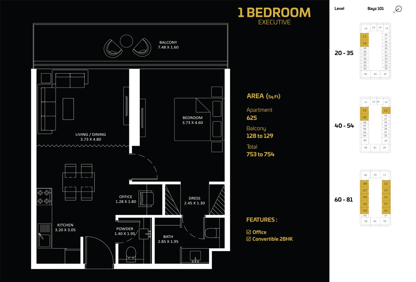 1 Bedroom