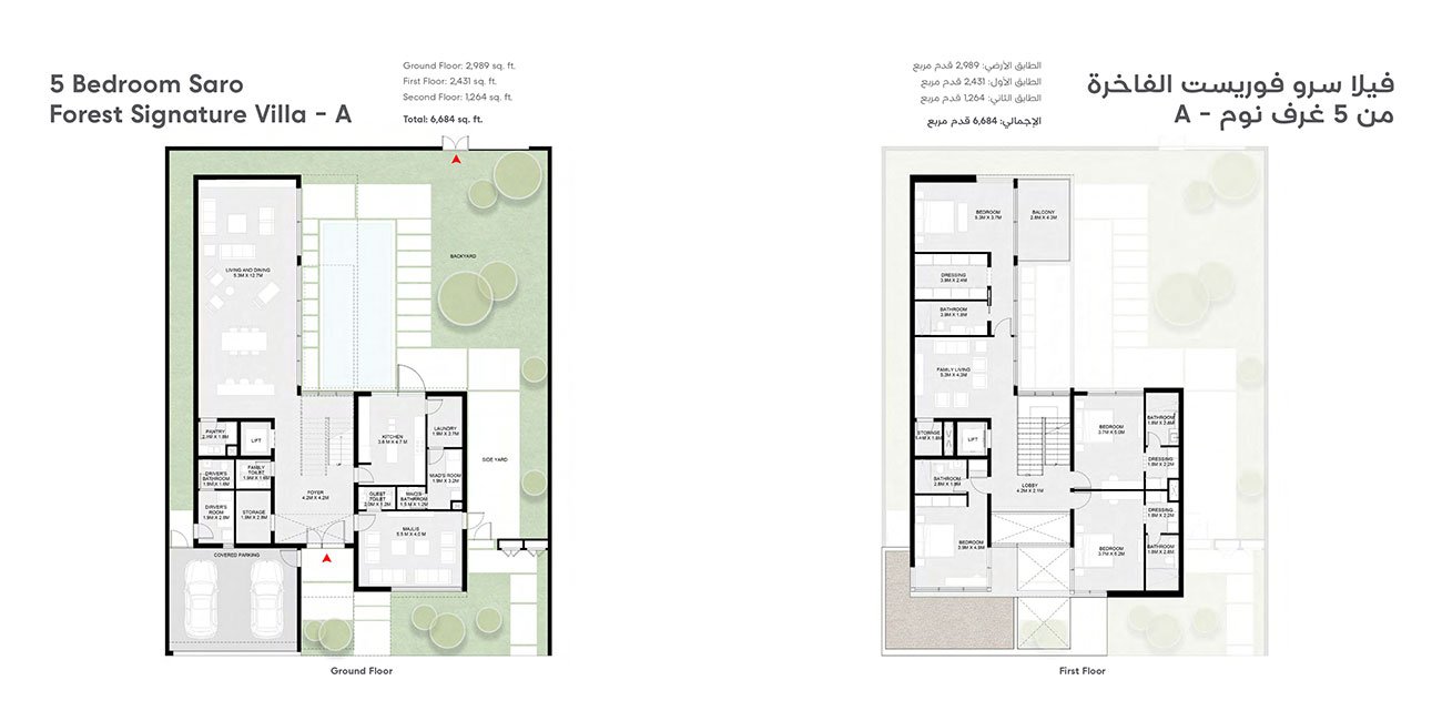 5 Bedrooms