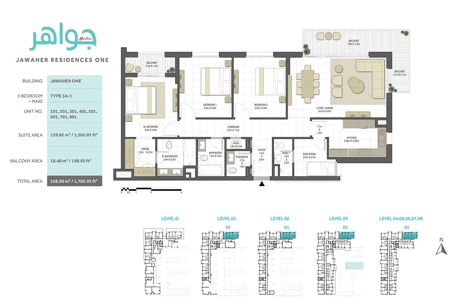 3 Bedrooms