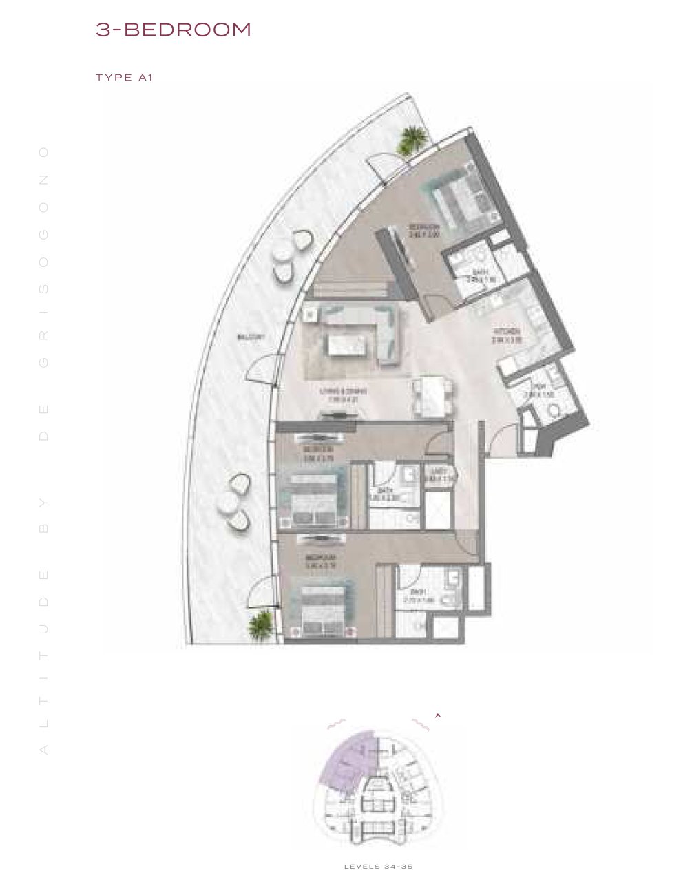 3 Bedrooms