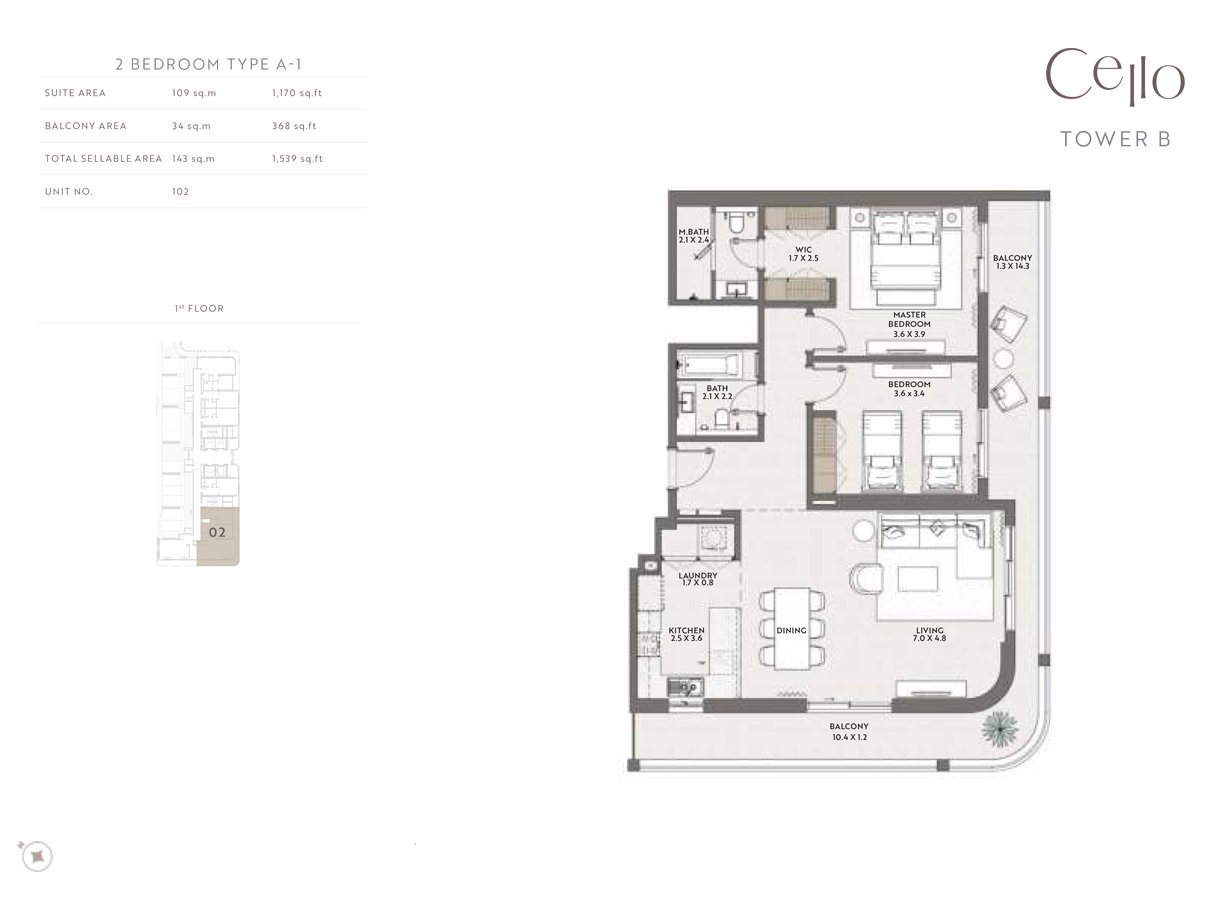 1 Bedroom
