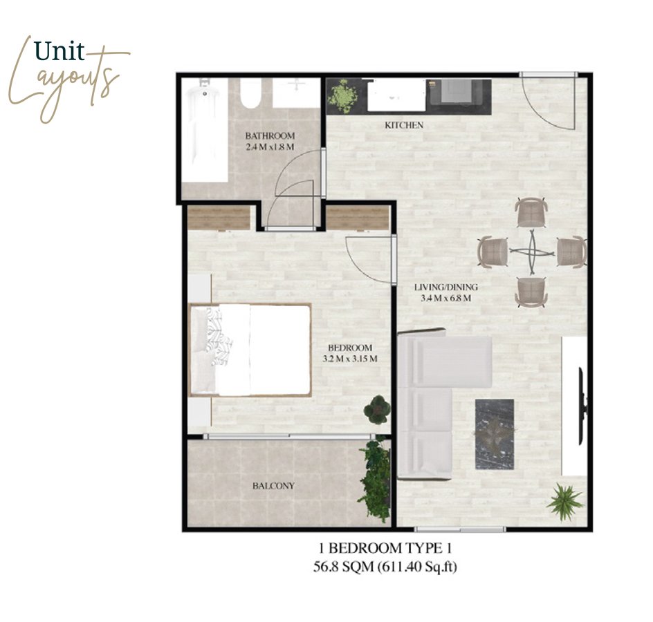 1 Bedroom