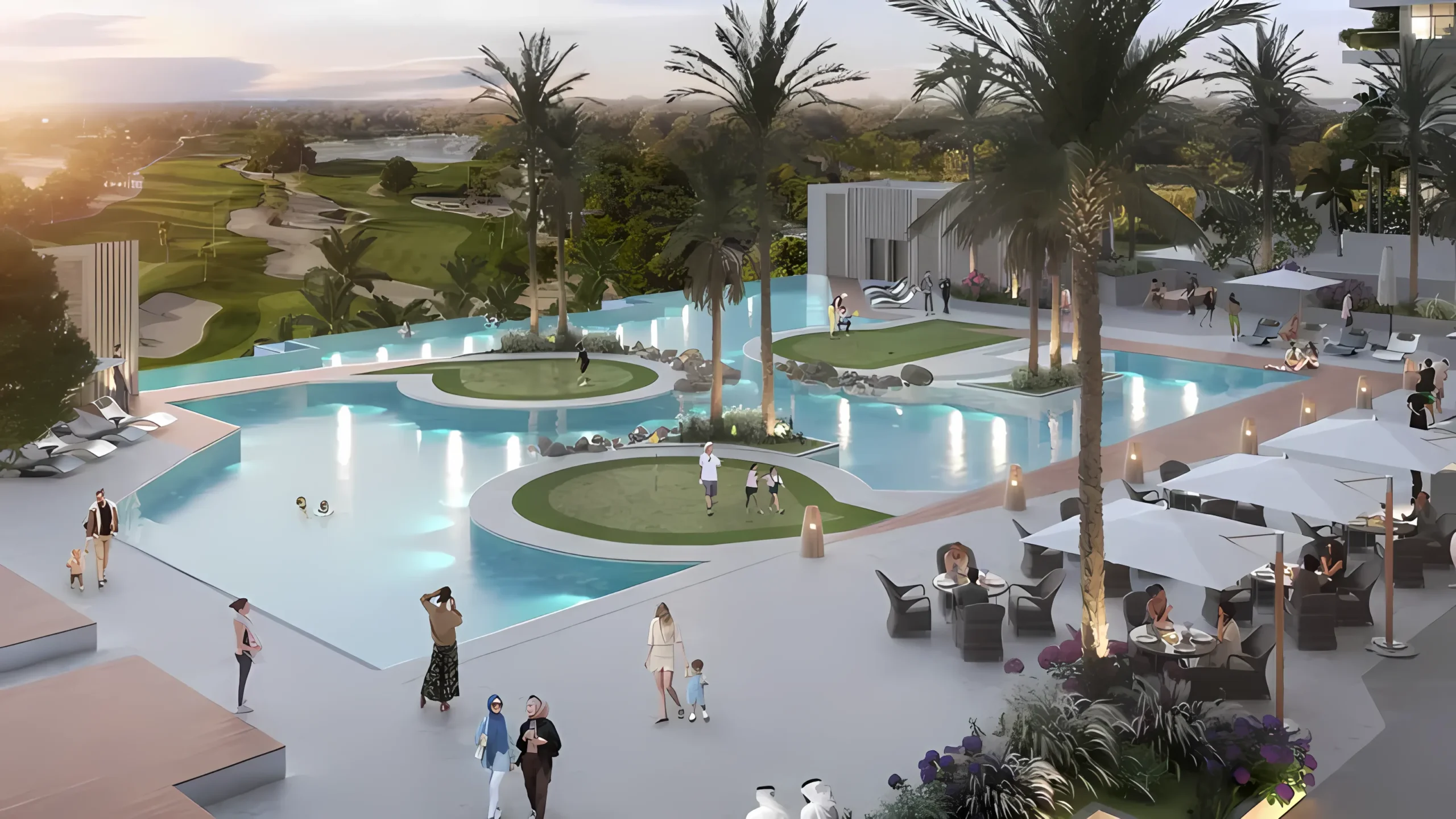 Golf Greens Tower 2 9